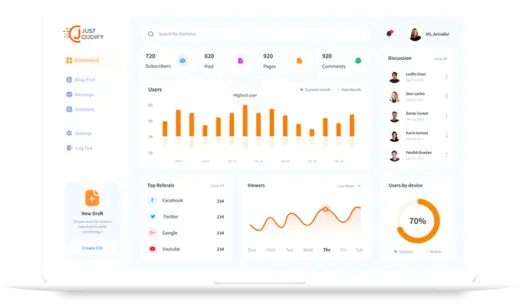 Just Codify - Statistics